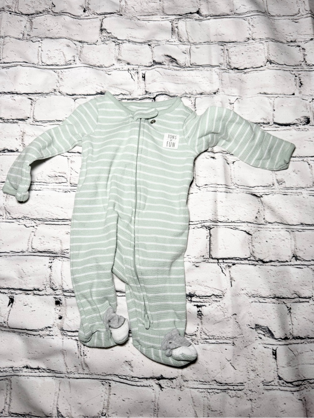 Simple joys. Newborn footie